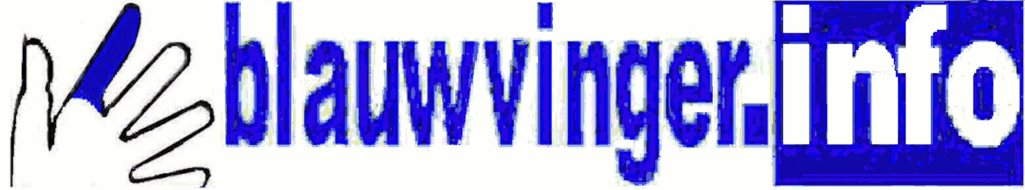 logo blauwvinger info